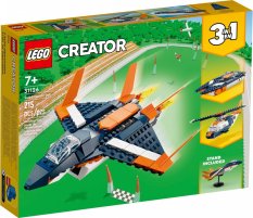 LEGO® Creator 3-in-1 31126 Överljudsjetplan