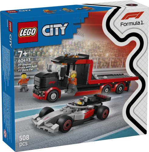LEGO® City 60493 Camion de F1® avec voiture de course de F1® Audi