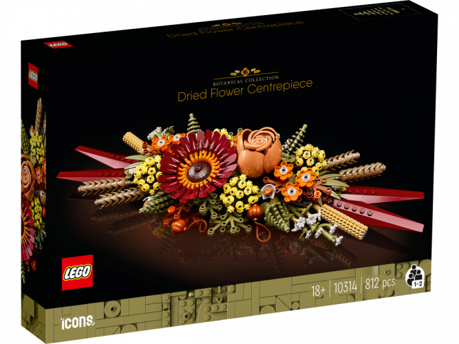 LEGO® Icons 10314 Szárazvirág-dekoráció