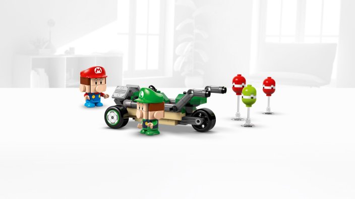 LEGO® Super Mario™ 72034 Mario Kart™ - Mario Bebé contra Luigi Bebé
