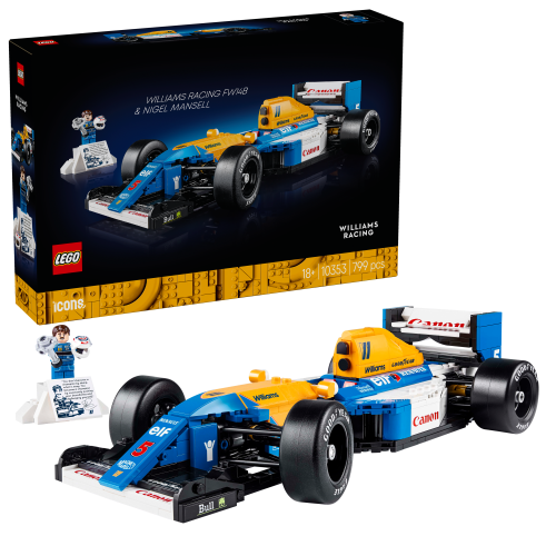 LEGO® Icons 10353 Williams Racing FW14B e Nigel Mansell
