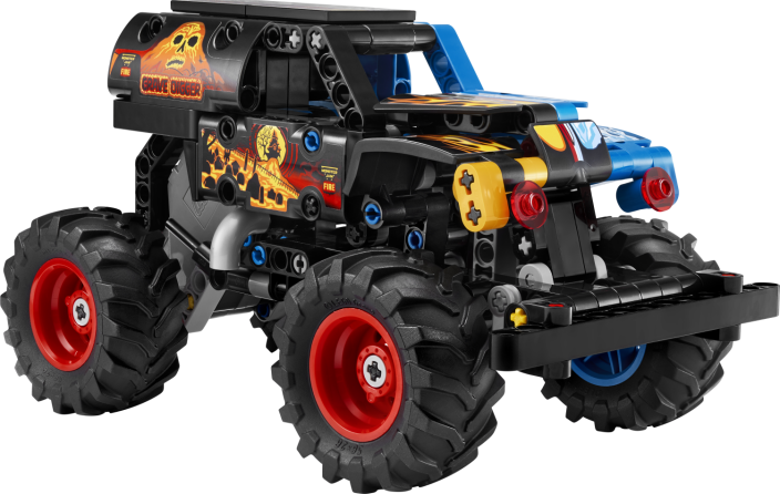 LEGO® Technic 42219 Monster Jam™ Grave Digger™ Feuer und Eis