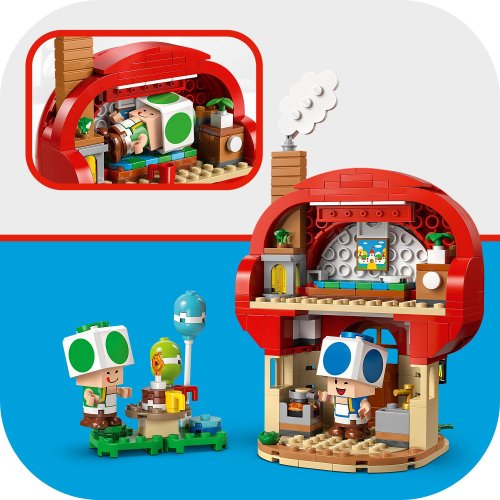 LEGO® Super Mario 72041 Festa a casa di Toad