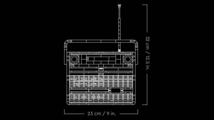 LEGO® Icons 10334 Retro rádio