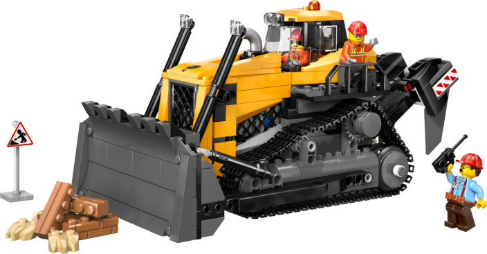 LEGO® City 60466 Le bulldozer jaune