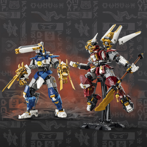 LEGO® Ninjago 71870 Die Zwillings-Titanmechs
