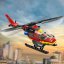 LEGO® City 60411 Strażacki helikopter ratunkowy