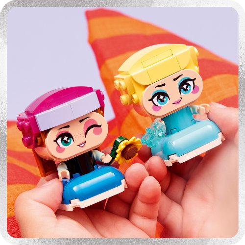 LEGO® Disney TM 43284 Die Mini-Prinzessinnen Anna und Elsa