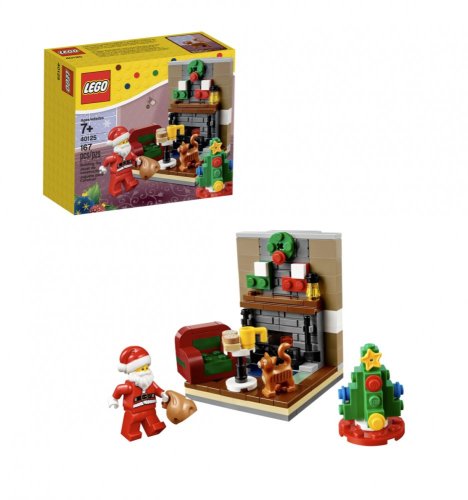 LEGO® 40125 Besuch des Weihnachtsmanns
