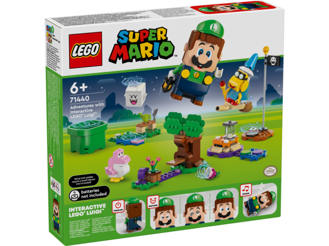 LEGO® Super Mario™ 71440 Aventuras interativas com o LEGO® Luigi™