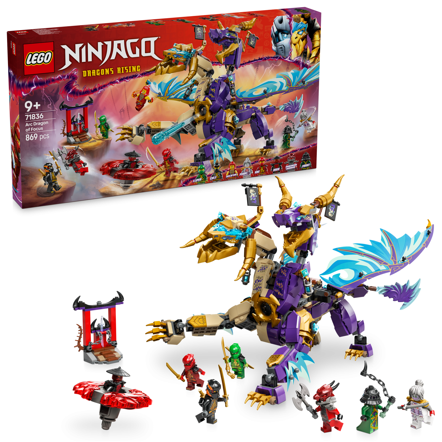 Kev Levell's MOCs using LEGO® NINJAGO 71736 Boulder Blaster