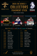 Real Cards Series 1 Hockey Collectors Box 2025-26