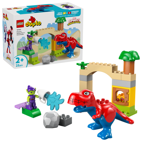 LEGO® DUPLO Disney TM 10463 Dinosaurus Spidey-Rex vs. Green Goblin