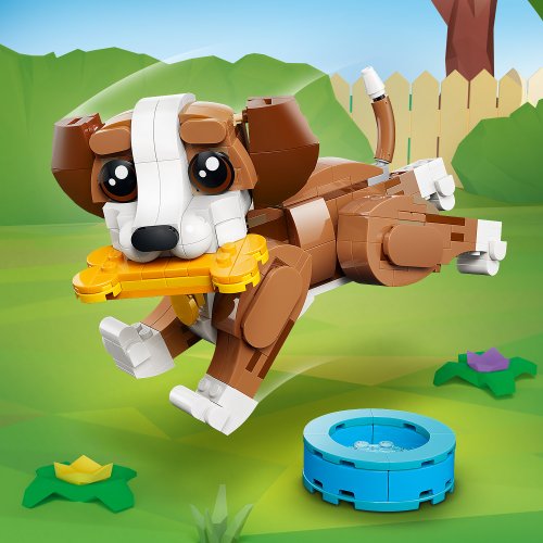 LEGO® Creator 31382 Les adorables animaux : le chiot joueur