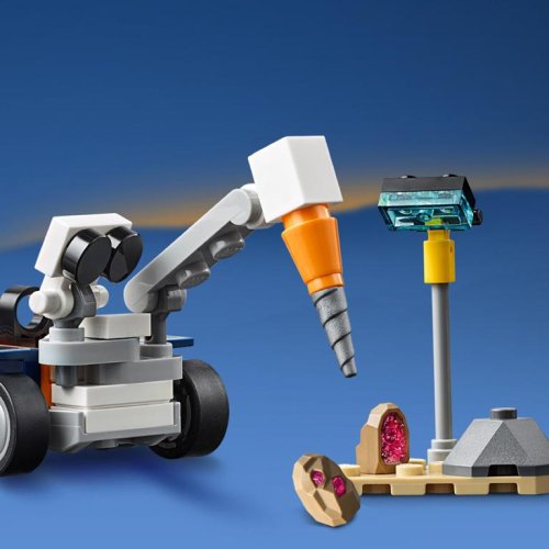LEGO® City 60229 Montáž a přeprava vesmírné rakety - poškozený obal
