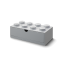 LEGO® caixa de mesa 8 com gaveta - cinzento