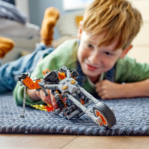 LEGO® Marvel 76245 Robot și motocicletă Călărețul fantomă