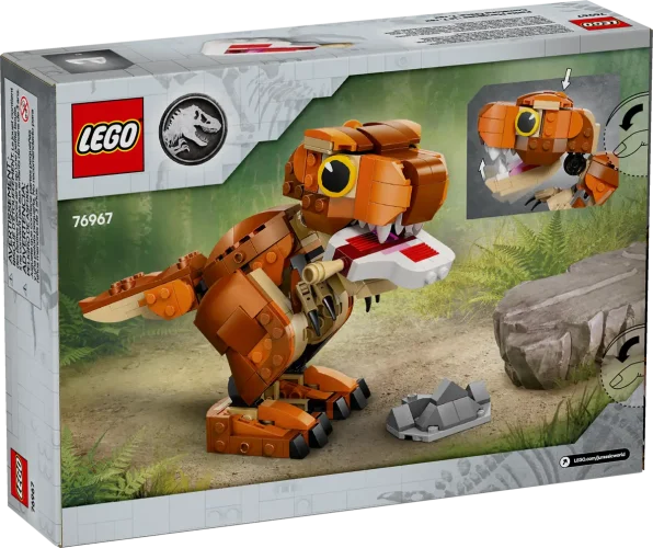 LEGO® Jurassic World™ 76967 Petite Mangeuse : la femelle T. rex