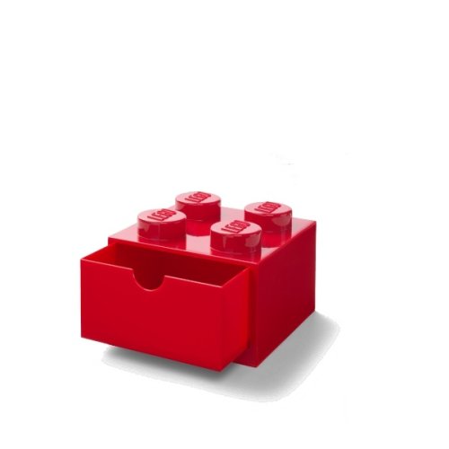 LEGO® caixa de mesa 4 com gaveta - vermelho