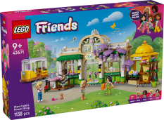 LEGO Friends 42671 Kavárna plná rostlin a květinářství