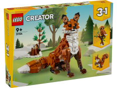 LEGO® Creator 3-in-1 31154 Animais da Floresta: Raposa Vermelha
