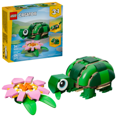 LEGO® Creator 31377 Tartaruga con fiore di ninfea