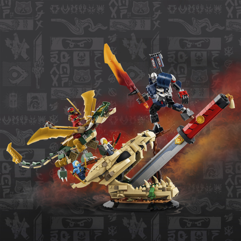 LEGO® Ninjago 71871 Showdown auf der Drachenklinge