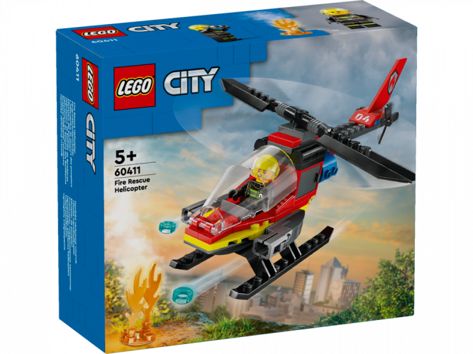 LEGO® City 60411 Strażacki helikopter ratunkowy