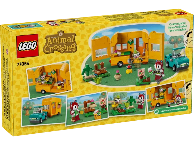 LEGO® Animal Crossing™ 77054 Caravane et stand de jardinage de Racine