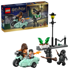LEGO® Harry Potter™ 76459 Hagrid™ și Harry în fugă de pe Aleea Boschetelor