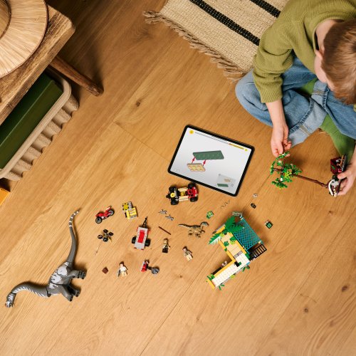 LEGO® Jurassic World 76973 Raptor & Titanosaurus: Große Fährtensuche