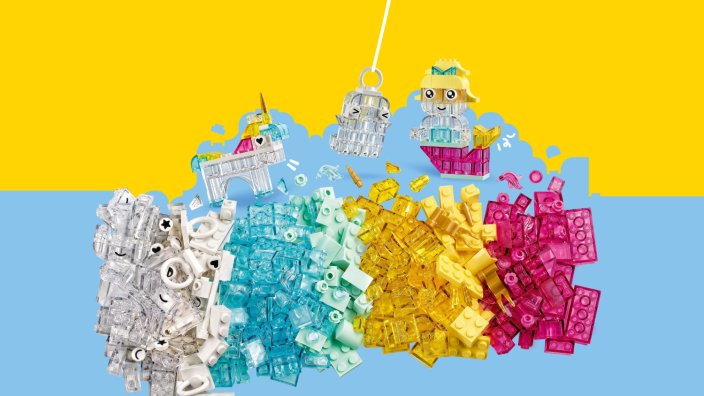 LEGO® Classic 11040 La boîte de briques transparentes magiques