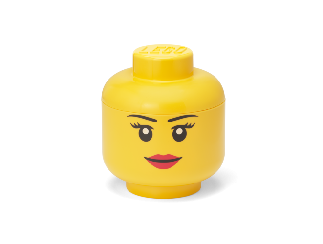 LEGO® Cabeça de armazenamento (tamanho S) - rapariga