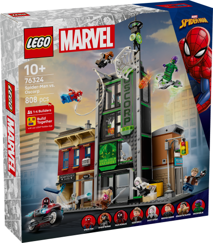 LEGO® Marvel 76324 Pókember vs. Oscorp