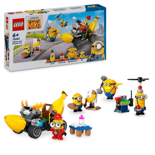 LEGO®  Despicable Me 4 75580 Minionki i bananowóz