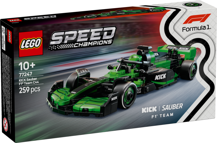 LEGO® Speed Champions 77247 Závodní auto KICK Sauber F1® Team C44