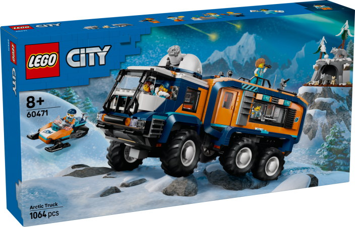 LEGO City 60471 Nákladní auto s laboratoří pro průzkumníky Arktidy