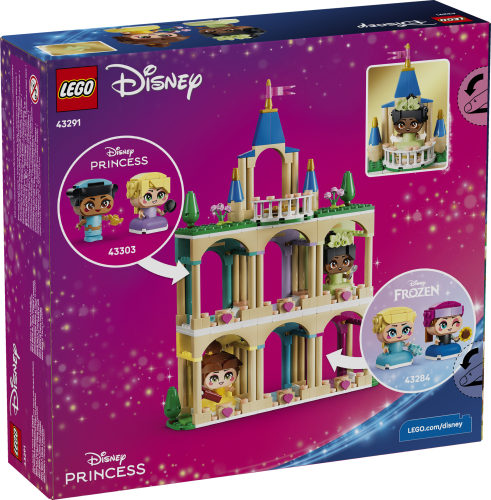 LEGO® Disney TM 43291 Mini Bela e Tiana com Castelo
