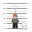 LEGO® Harry Potter™ Porte-clés lumineux Ron Weasley™