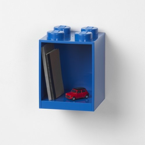 LEGO® Brick 4 Hängeregal - blau