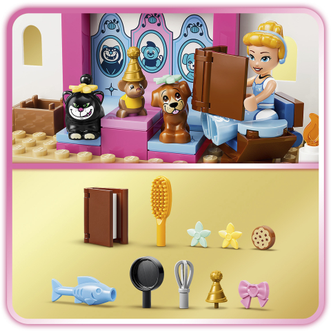 LEGO® | Disney™ 43283 Castello degli amici animali di Cenerentola