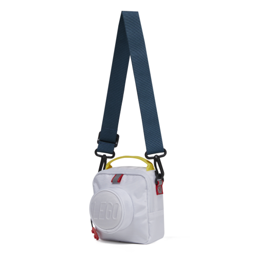 LEGO Signature Brick 1x1 mini crossbody taška - bílá