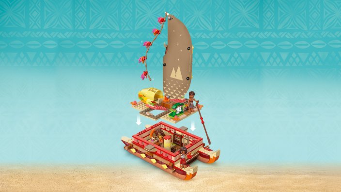LEGO® Disney™ 43270 Canoa de Aventuras da Vaiana