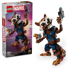 LEGO® Marvel 76282 Rocket și Bebelușul Groot