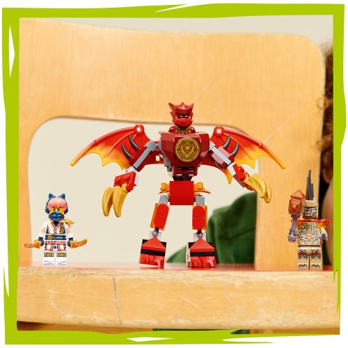 LEGO® Ninjago 71851 Kais Drachen-Mech Battle Set