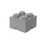 LEGO® Boîte de rangement 4 - gris