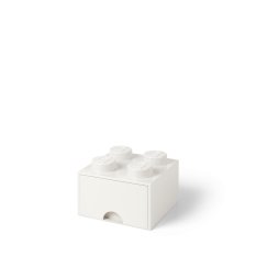 LEGO® Tárolódoboz 4 fiókkal - fehér