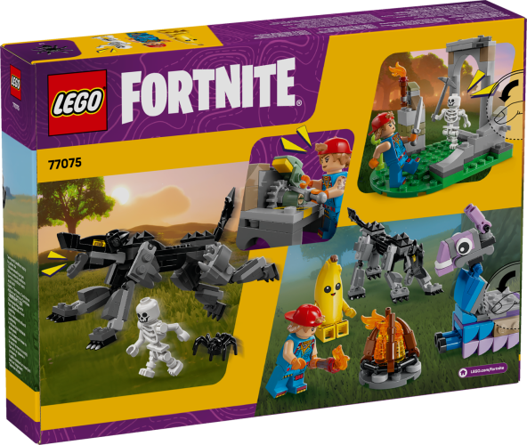 LEGO® Fortnite® 77075 Peely és Sparkplug táborhelye