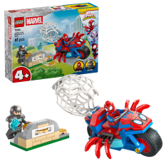 LEGO® Marvel Spidey And His Amazing Friends 11206 Spidey on his Motorcycle vs. Rhino