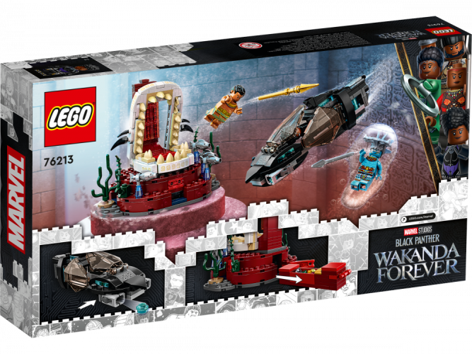 LEGO® Marvel 76213 La stanza del trono di Re Namor